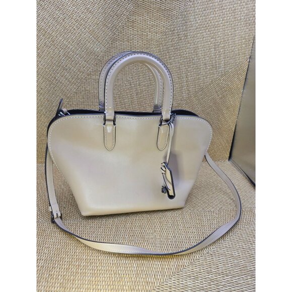 Coach 1941‎ Genuine Leather DAKOTAH Satchel Beechwood Shoulder Handbag Crossbody - Picture 15 of 16